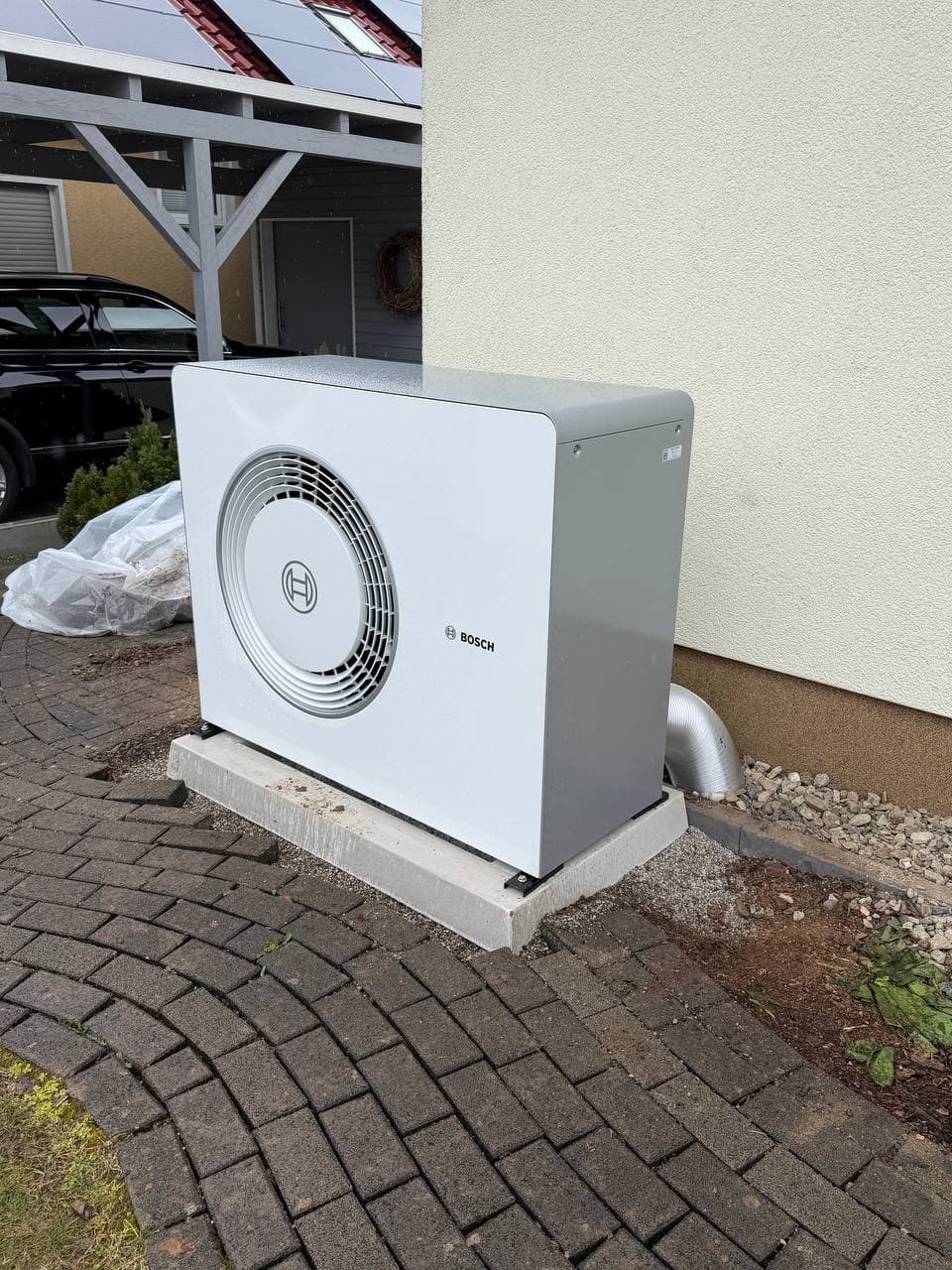 Wärmepumpen-Installation durch Profisolar Bau