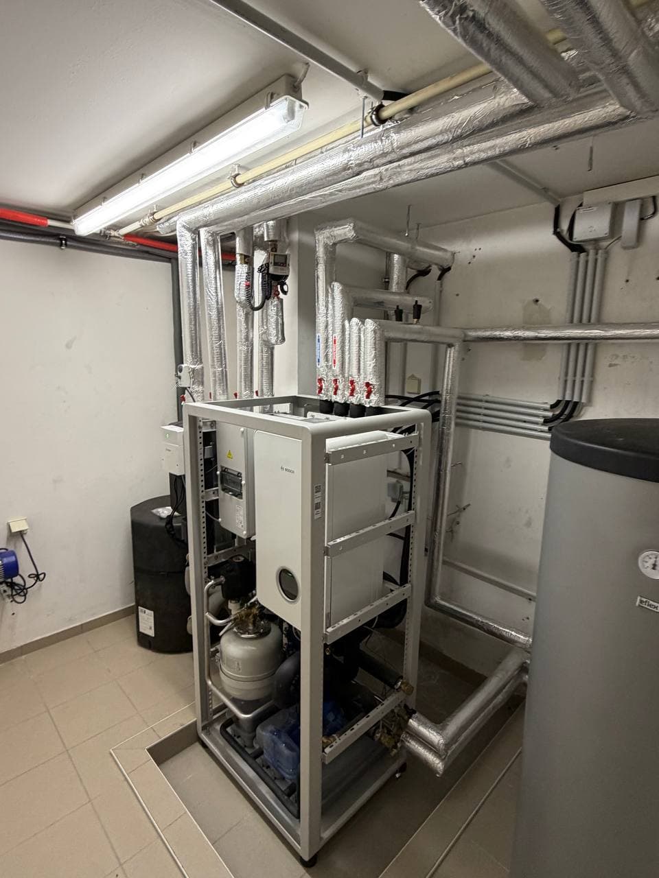 Wärmepumpen-Installation durch Profisolar Bau
