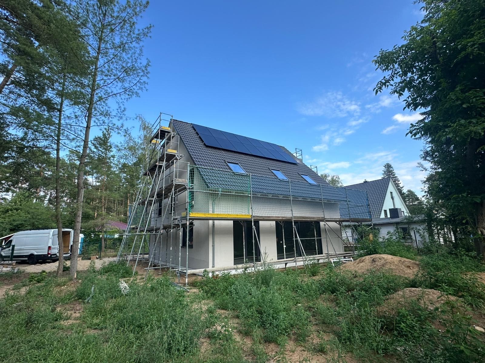 Solaranlage auf einem Privathaus von Profisolar Bau